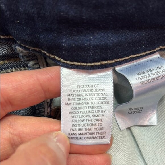 Lucky Brand Women's Low-rise Skinny Stella Jeans with Natural Distressed Look - Picture 13 of 15